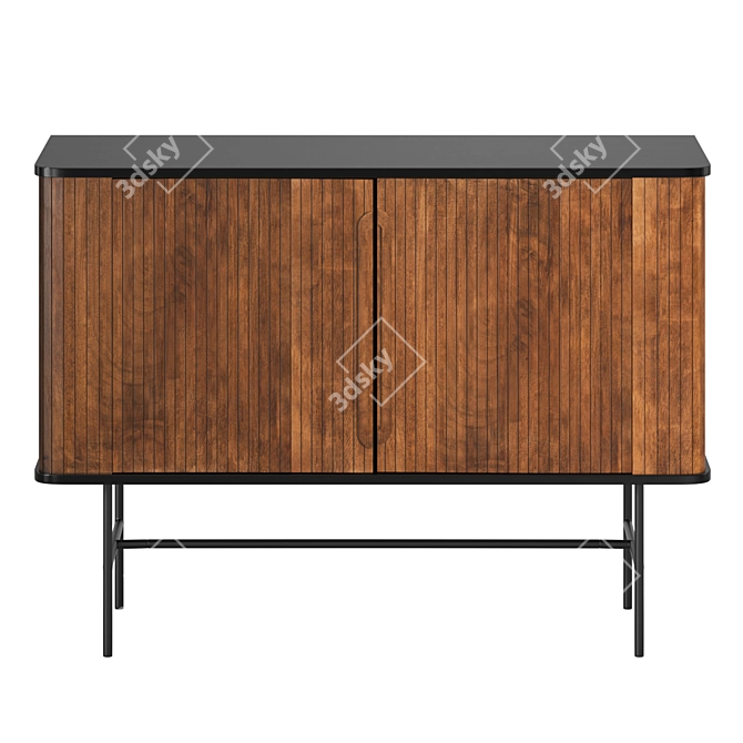 Medina Modern 2-Door Sideboard 3D model image 3