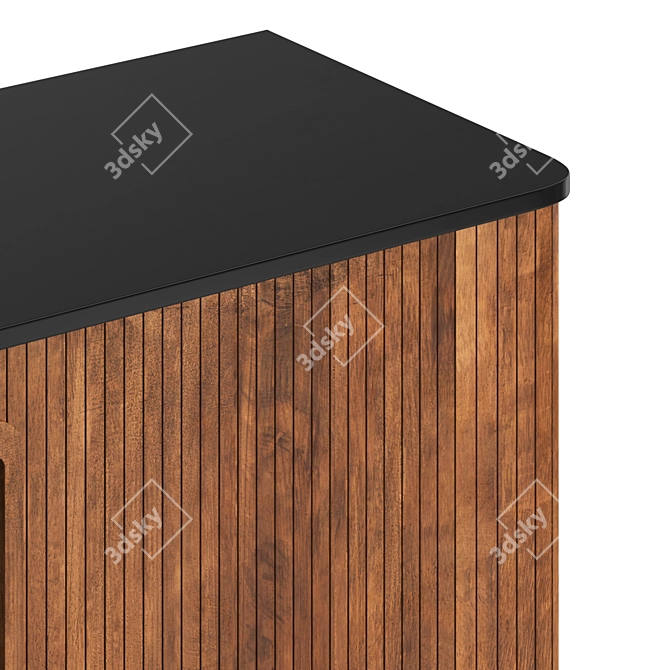 Medina Modern 2-Door Sideboard 3D model image 5