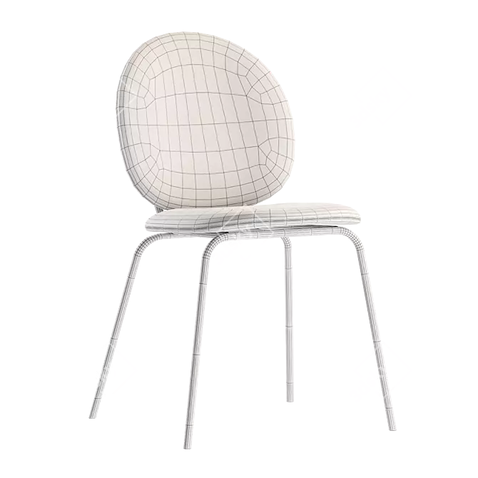 Contemporary Randall Dining Chair 3D model image 3