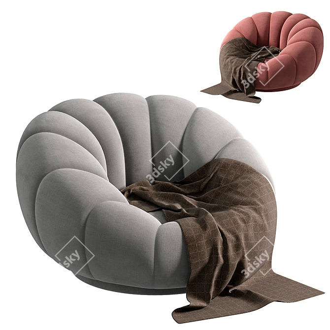 Sleek 2015 Operose Chair 3D model image 1