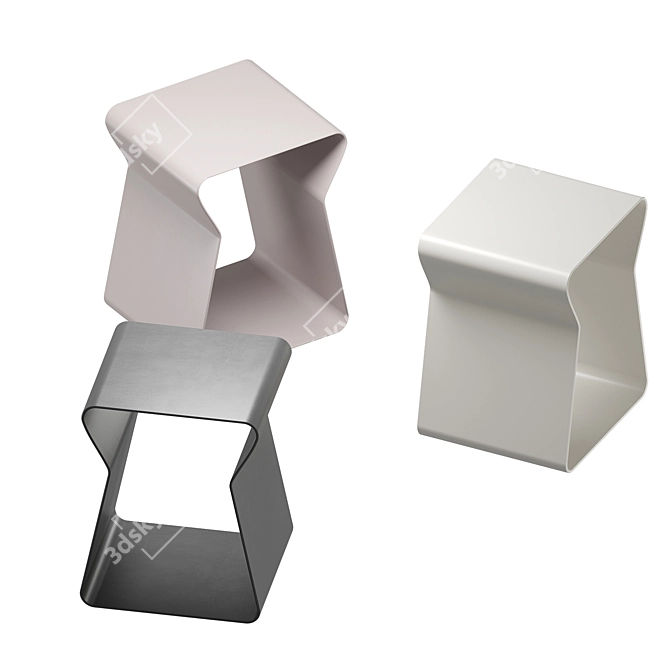 Modern Kito Side Table 3D model image 2