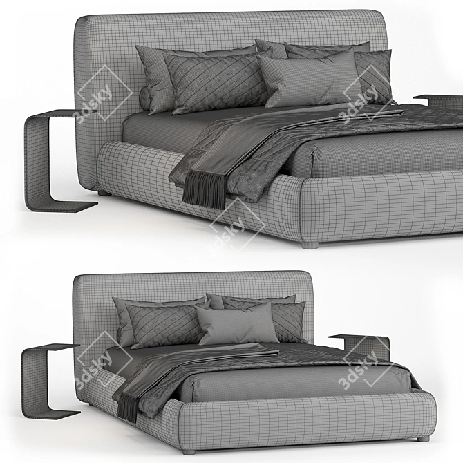 Modern Elegance For Bedrooms 3D model image 3
