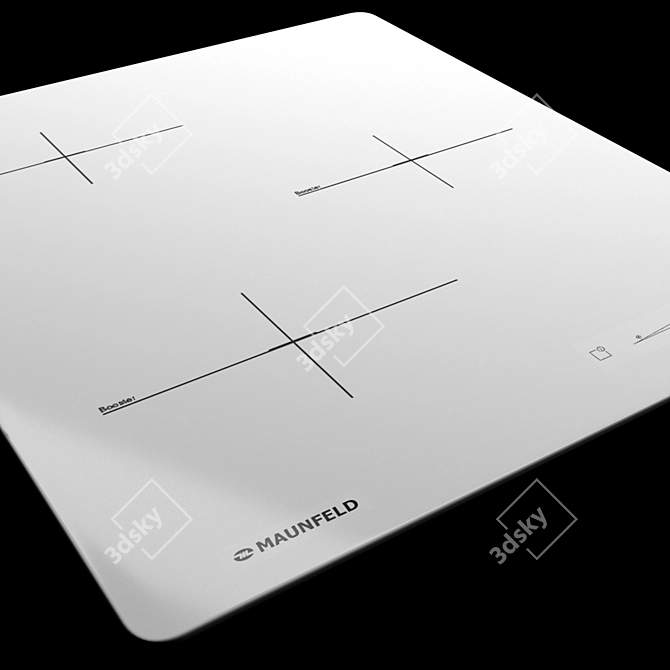 Maunfeld Cooktop Set Variety 3D model image 14