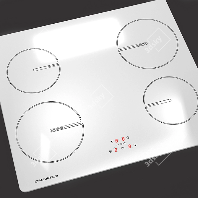 Maunfeld Cooktop Set Variety 3D model image 11