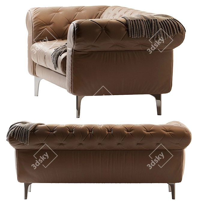 Natuzzi Italia ORFEO 2015 Sofa 3D model image 4