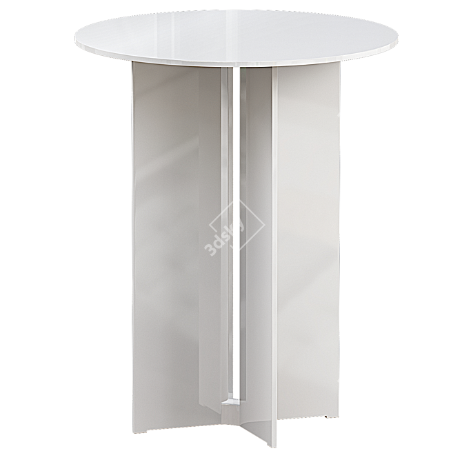  Modern Minimalist MERS Side Table 3D model image 3