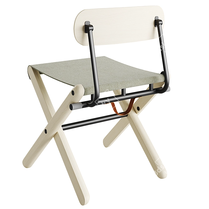 Portable Folding Chair 2015 Model 3D model image 2