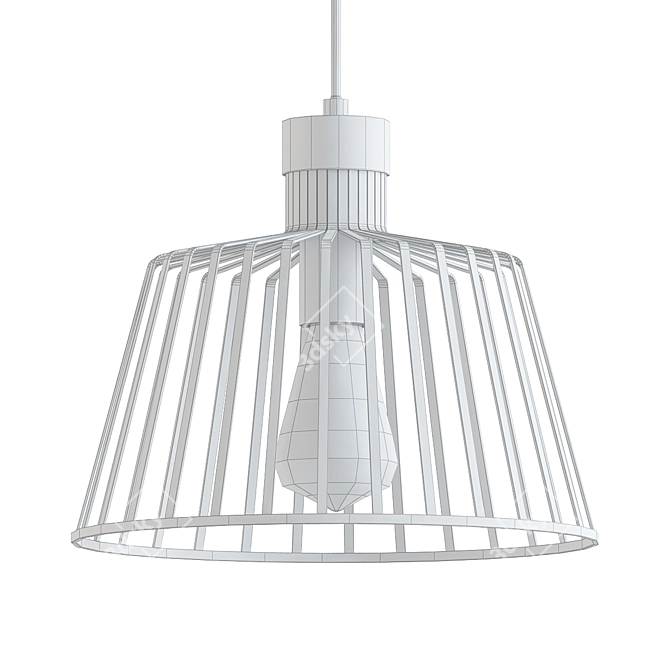 Villegas Geometric Pendant Light 3D model image 2