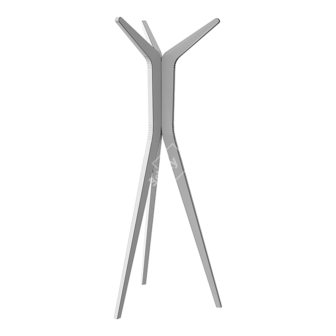 Stylish Hanger MISA 3D model image 2