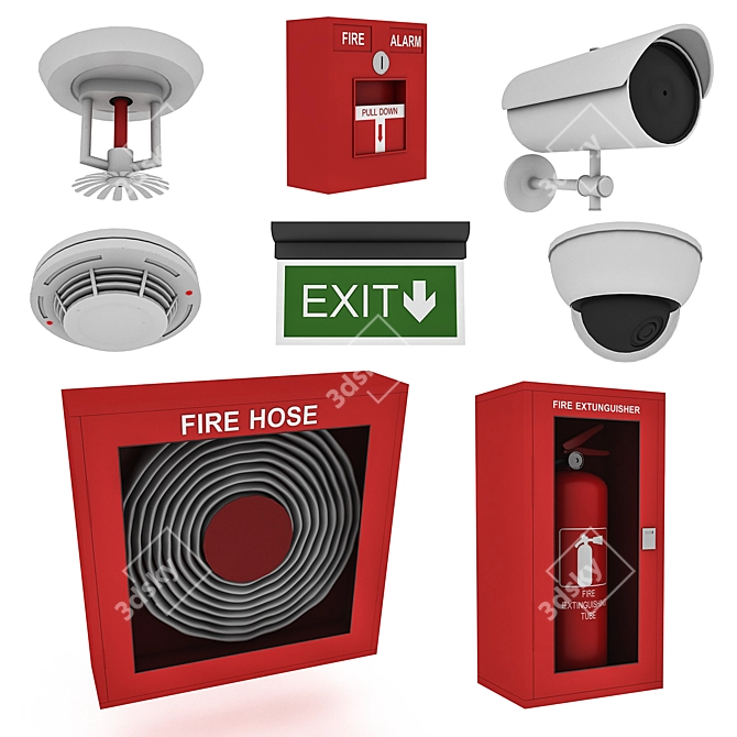 Secure Solutions Set 3D model image 1