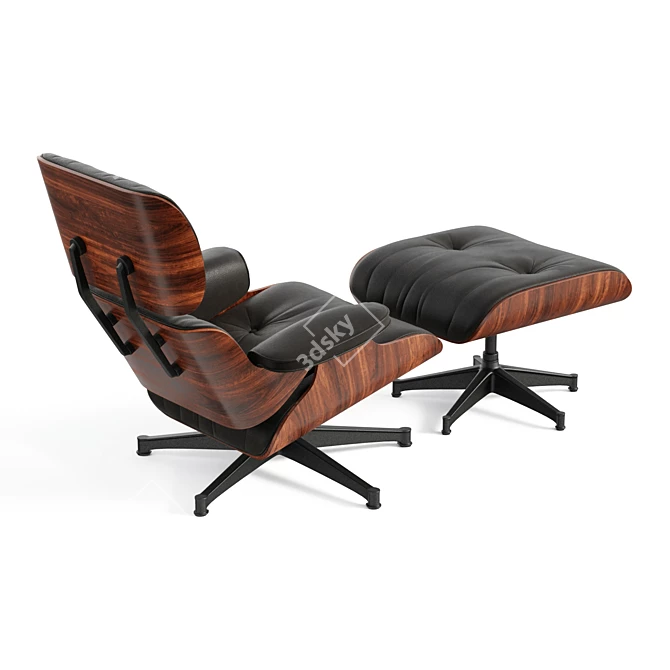 Eames Lounge Chair: Modern Classic 3D model image 2