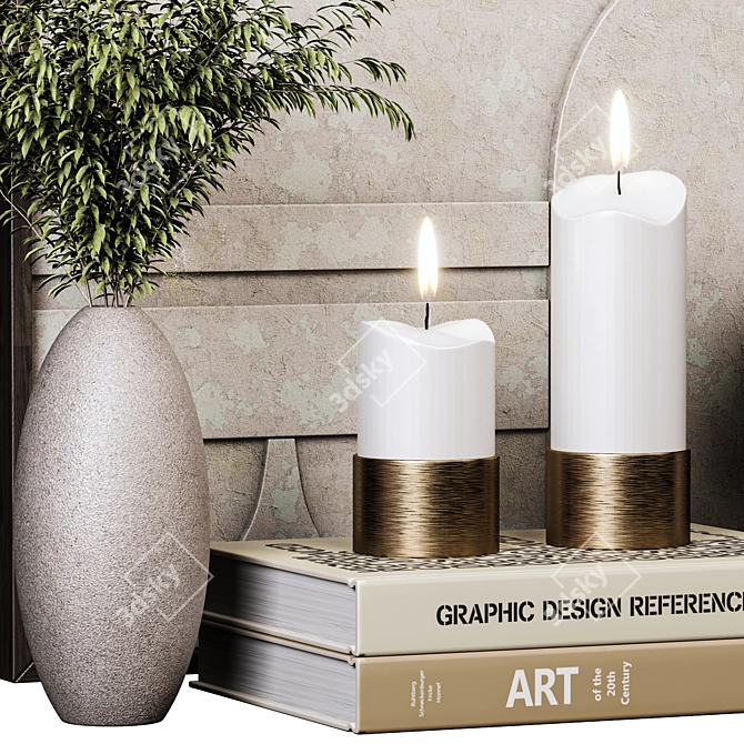 Modern Decor Set 2014 by Corona 3D model image 2