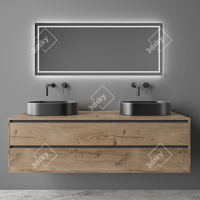 Bathroom Set 3DSMax/Vray 15348 Poly 3D model image 6