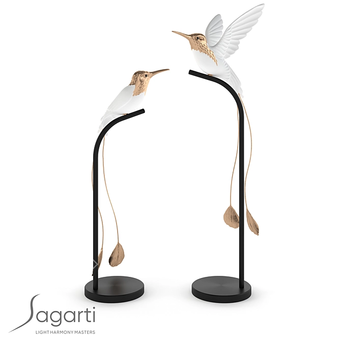 Sagarti Alba Table Decor 3D model image 1