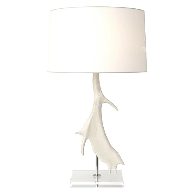 Elegant Arteriors Home Table Lamp 3D model image 2