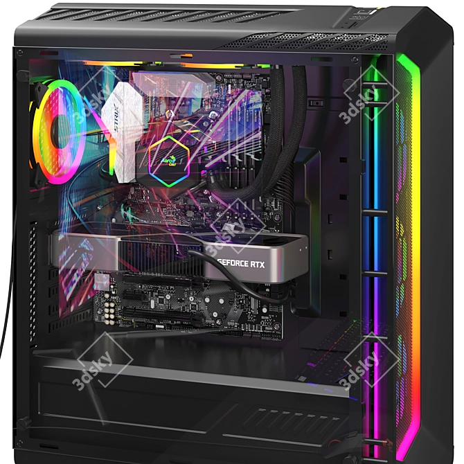 Gamer Set 2 Corona Renderer 3D model image 6