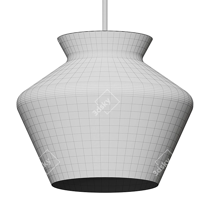 Modern Schoolhouse Pendant Lighting 3D model image 4