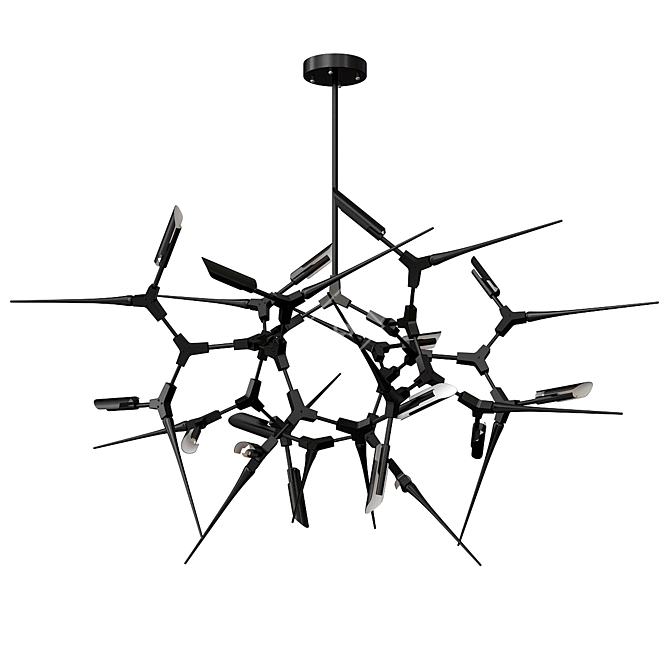  Modern Minimalist Ned Chandelier 3D model image 4