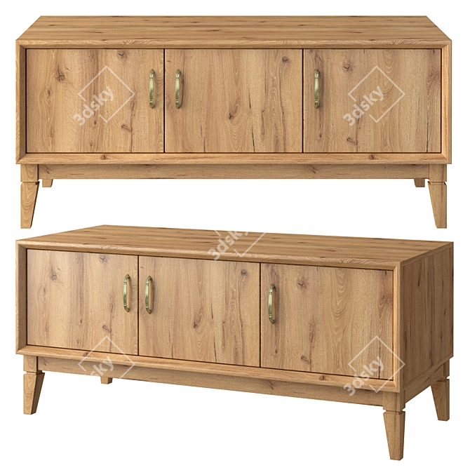 Modern TV Stand MK-68 462 3D model image 1