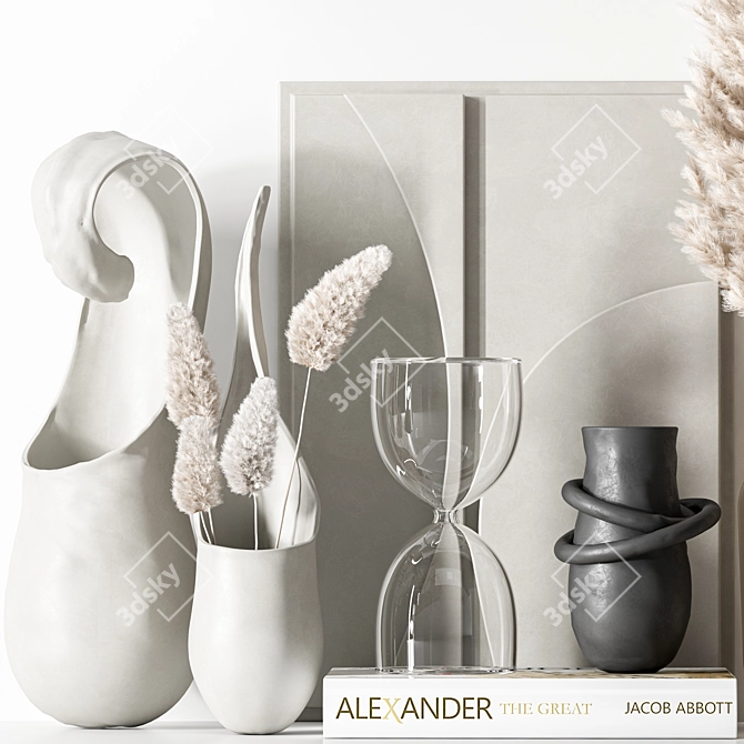 Luxury Decorative Set for Interiors 3D model image 2