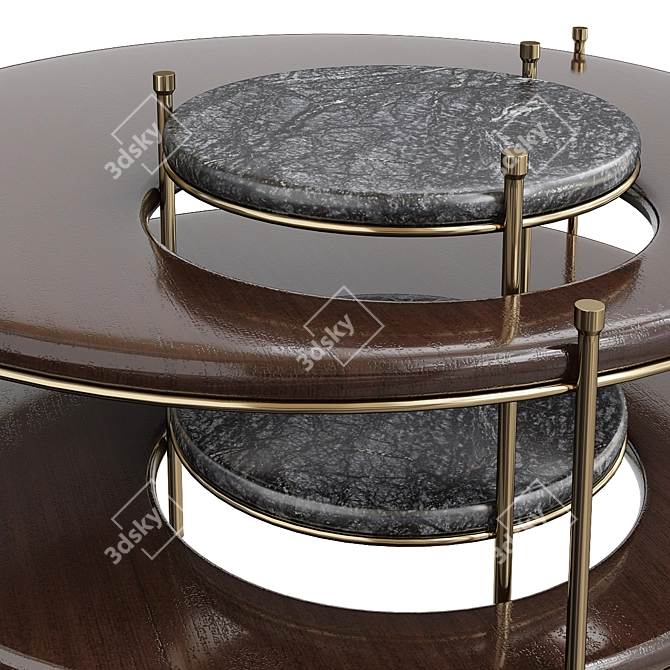 Modern Fusion Center Table 2013 3D model image 2