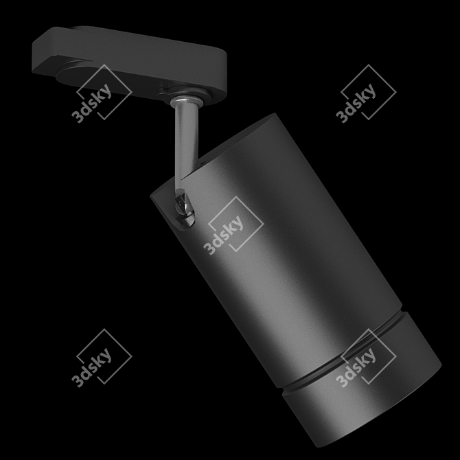 Track Lighting Set Poly 28000 3D model image 6