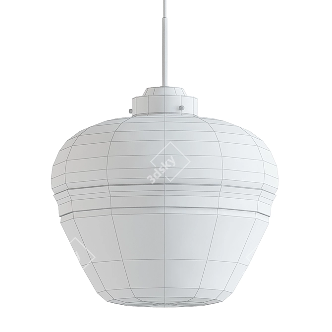 Sleek Taylor Pendant Light 3D model image 2