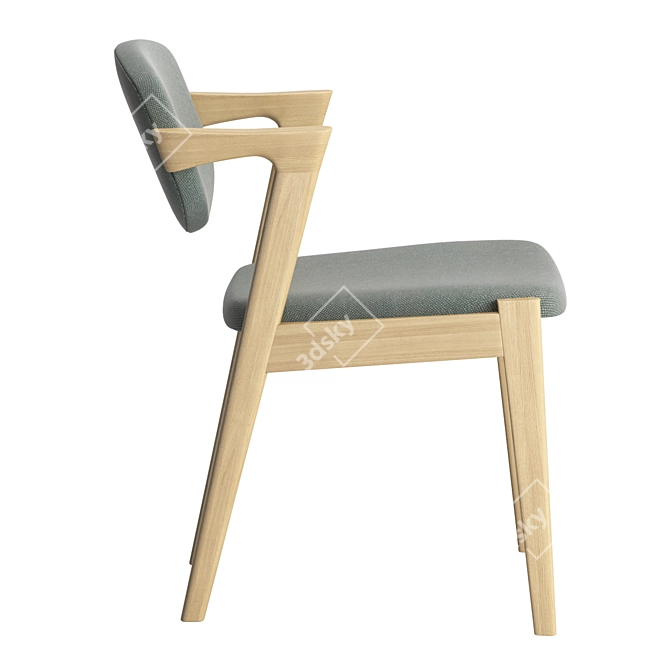  Scandinavian Style No. 42 Chair 3D model image 3