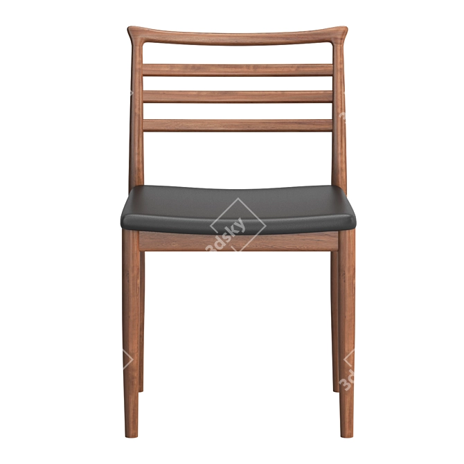 Danesa Chair: Elegant Scandinavian Design 3D model image 2