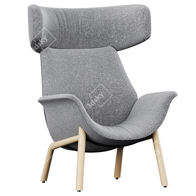 Pedrali ILA 2024 Armchair Collection 3D model image 1