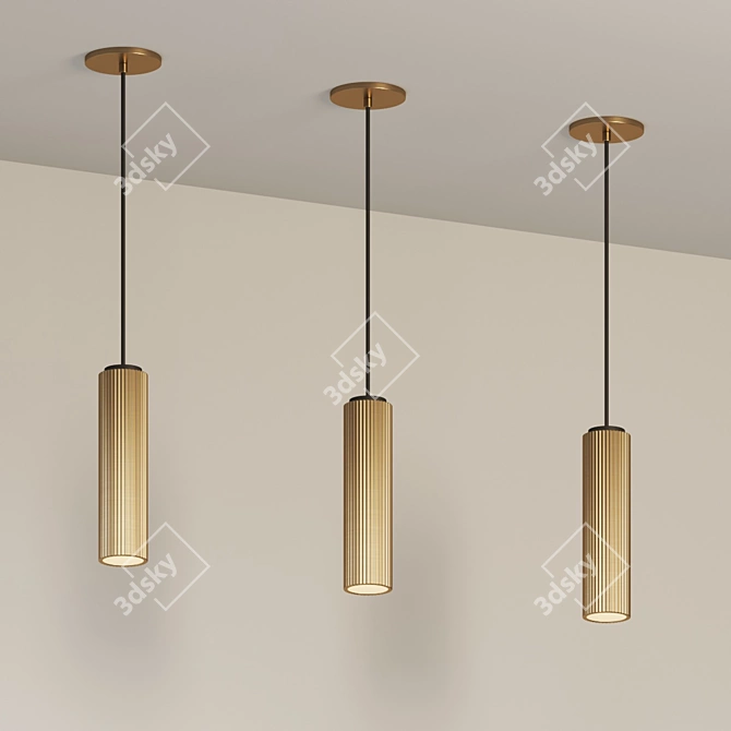 Tomasso Mini Pendant Light by Huxe 3D model image 2