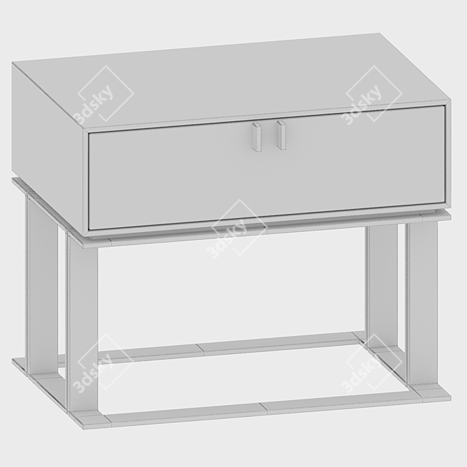 Modern Brisbane Bedside Table: Frato 3D model image 3