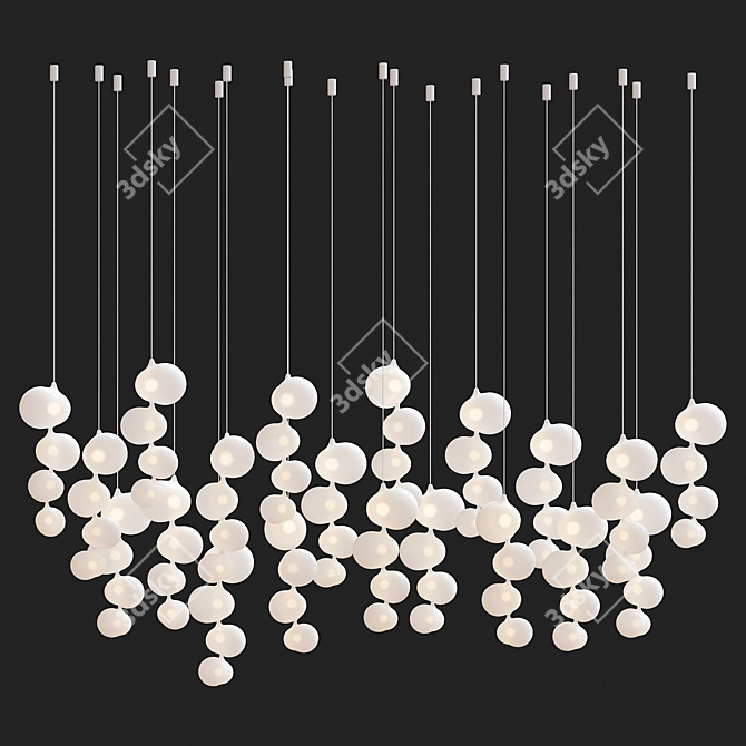  Serendipity 20 Suspension Lamps 3D model image 1