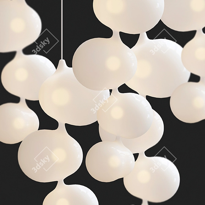  Serendipity 5-Light Suspension Fixture 3D model image 2