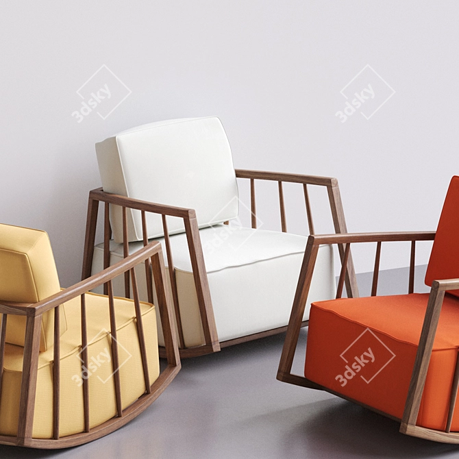 Comfort Rocking Chair | Hamm 3D model image 5