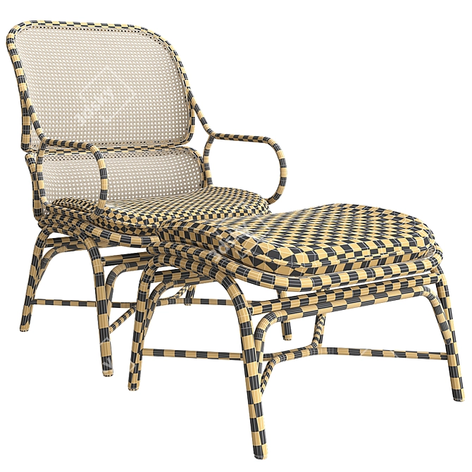 Expormim Frames Lounge Chair | 3ds Max 2014, V-Ray Optimized 3D model image 8