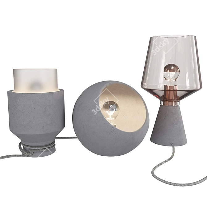 Scandinavian Lamp Collection by Paulmann 3D model image 1