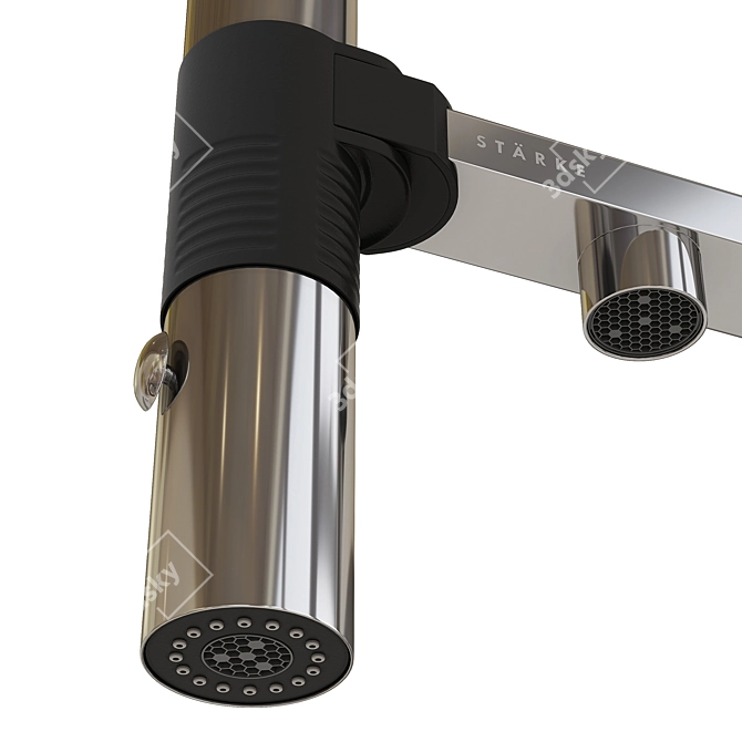 Paulmark Magneto Mixer in Chrome 3D model image 2