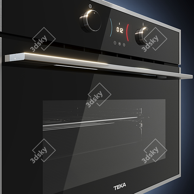 TEKA Compact Oven HLC 840 3D model image 2