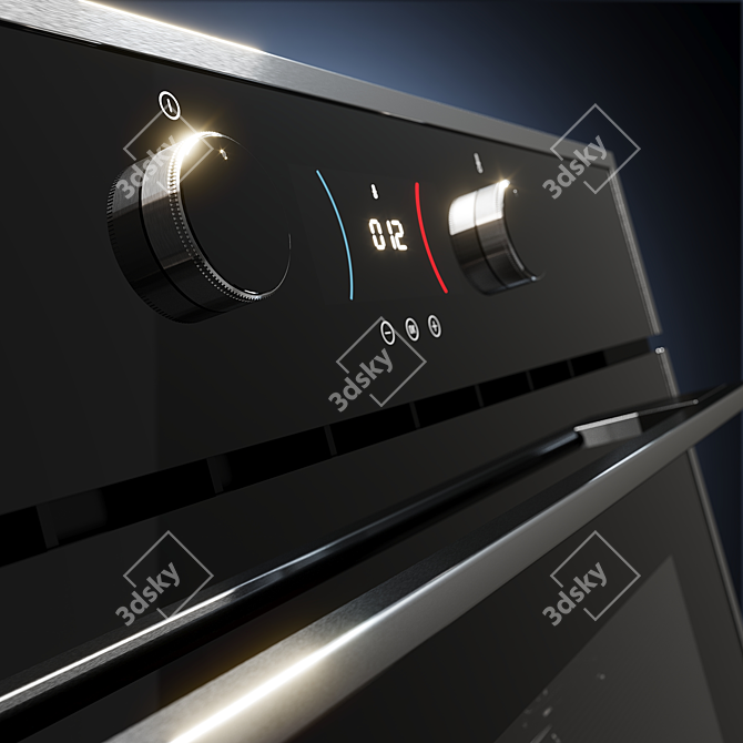 TEKA Compact Oven HLC 840 3D model image 3