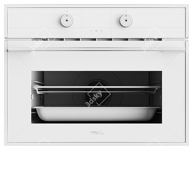 TEKA Compact Oven HLC 840 3D model image 4