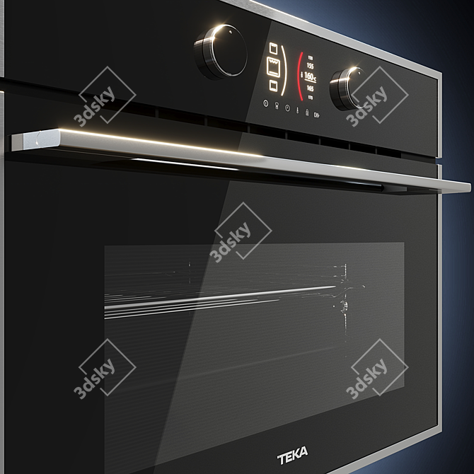 TEKA HLC 860P Mini Oven 3D model image 2