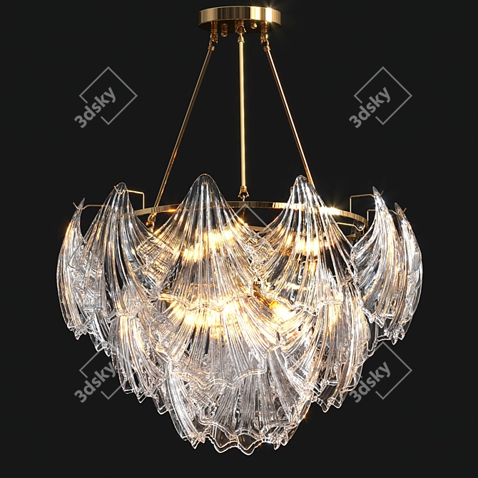 Elegant Stefani Design Lamps 3D model image 1