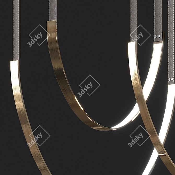  Sophisticated Modern Myline Coffee Table 3D model image 5