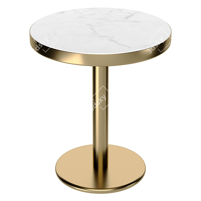 Elegant Coffee Table - LaLume 3D model image 1