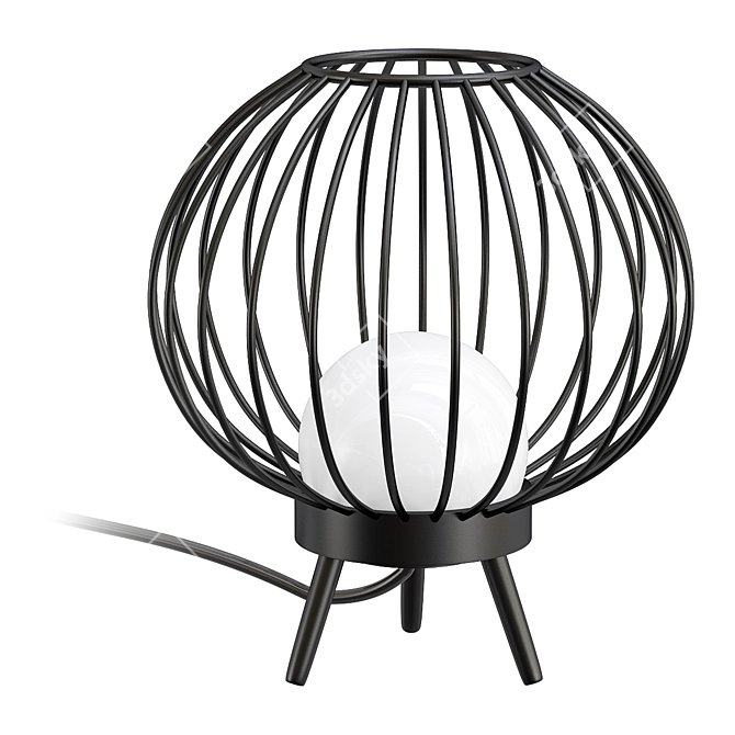 Modern LED Outdoor Lighting Fixture 3D model image 1
