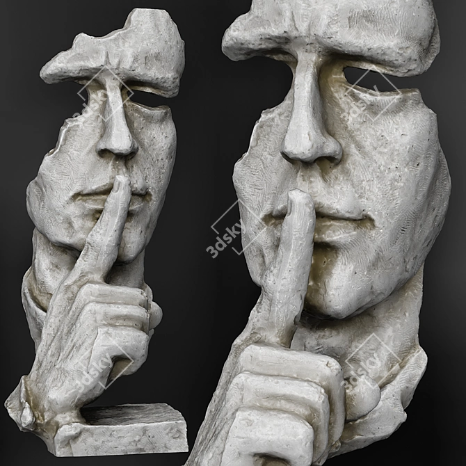  High-Quality Sculpture 3D Model 3D model image 3