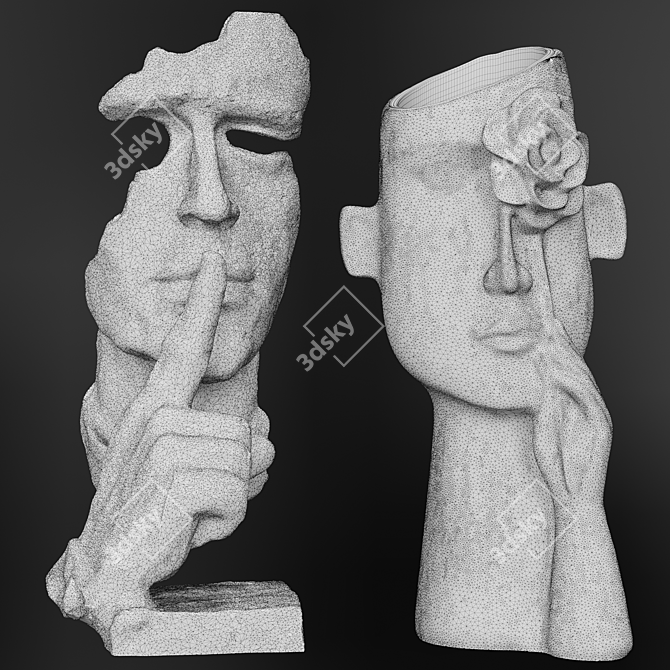  High-Quality Sculpture 3D Model 3D model image 5