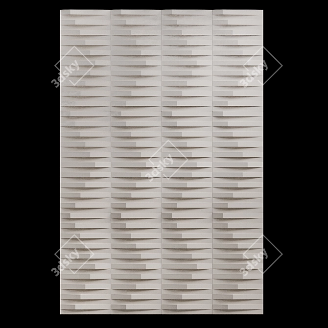 Andes Versatile 3D Wall Tile 3D model image 3