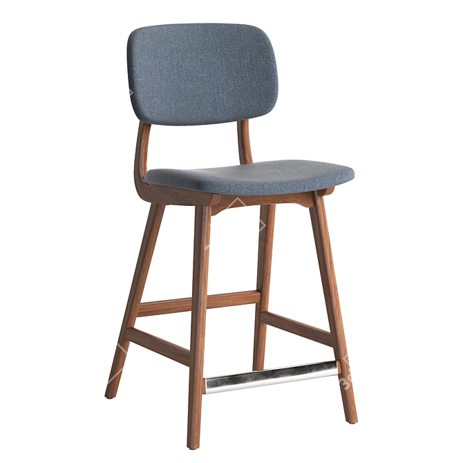 Modern Ivor Counter Stool 3D model image 1